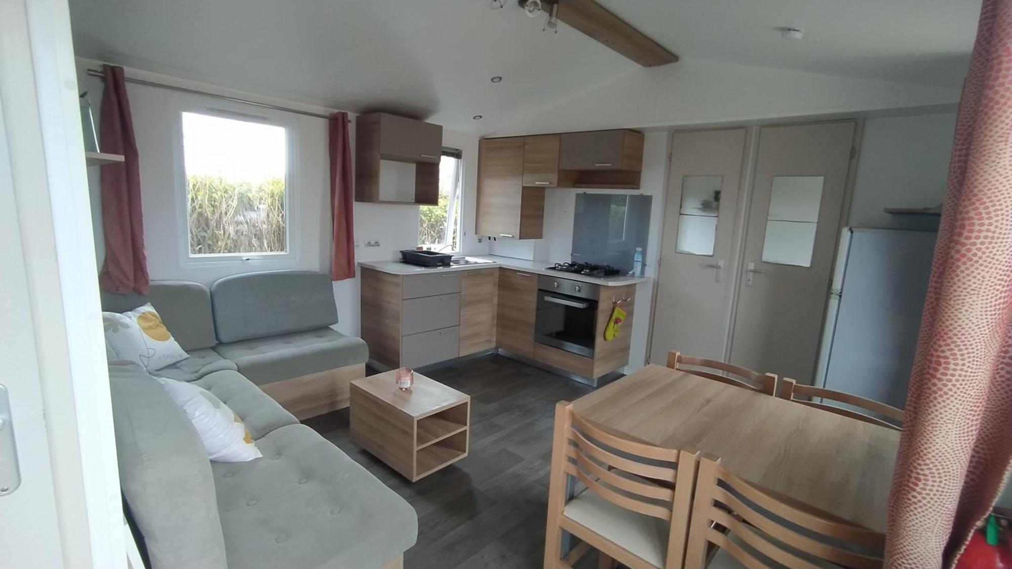 Campsite Mobil-home Vue Et Campagne