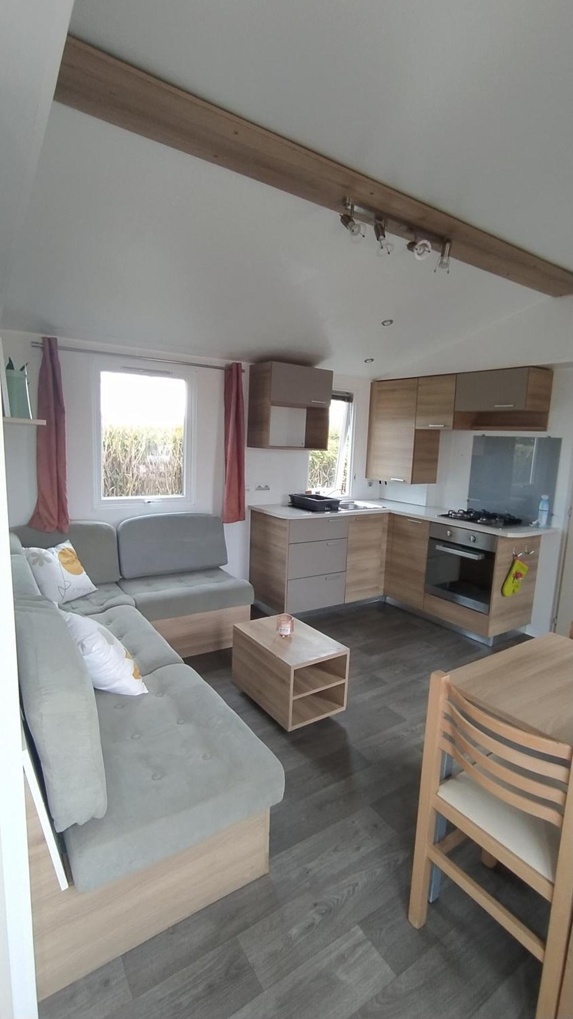 Mobil-home Vue Et Campagne Camping *